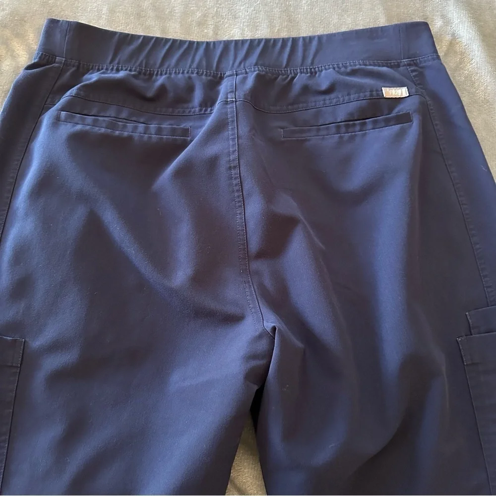Figs Technical Collection Navy Blue Straight Leg Men's Scrub Pants Size XL